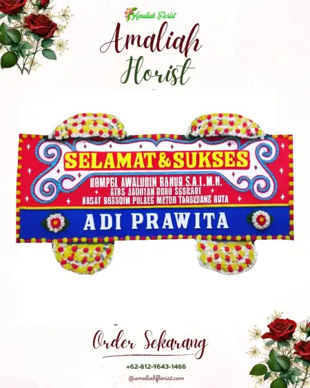Papan Bunga Ucapan Selamat Kekalik